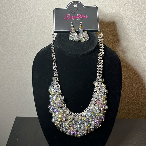 Paparazzi Zi Collection Necklace and Earring set. Brand new/never worn. - Picture 1 of 4